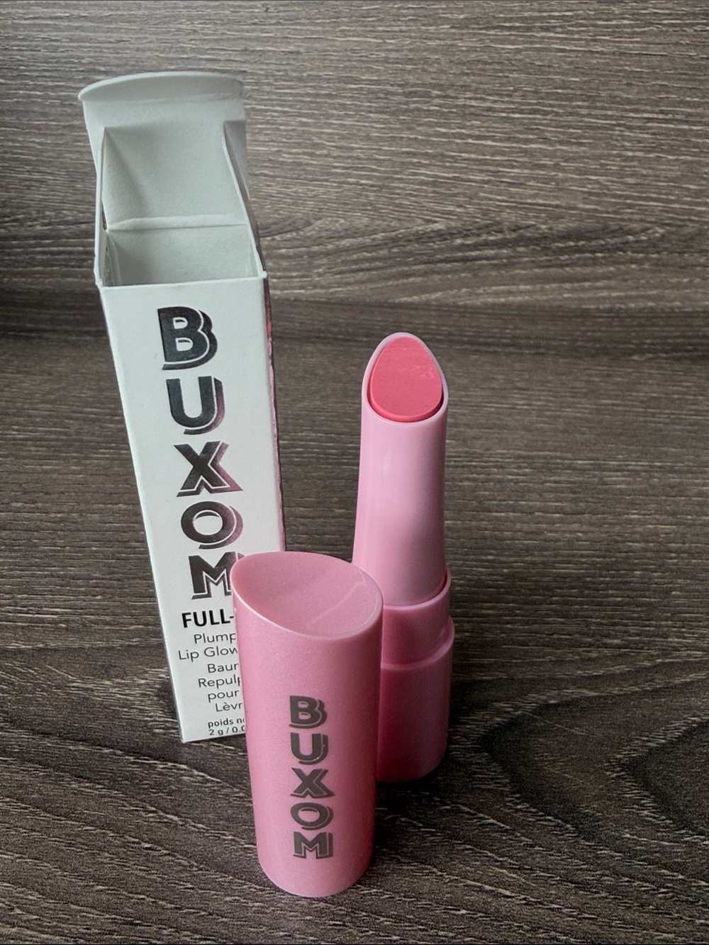 ❤️$19 NWT Buxom Full-On Plumping Lip Glow Balm 2g Shade Dolly Delight